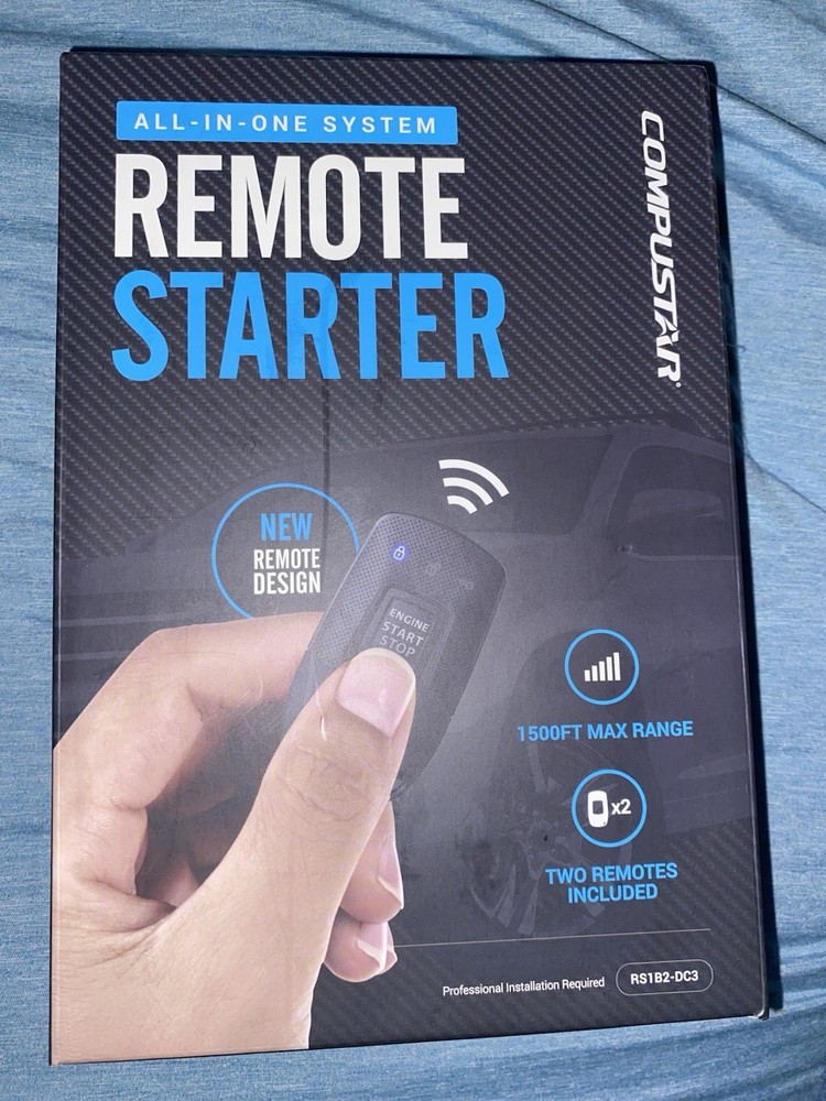 Compustar RS1B2-DC3 All-in-One System Remote Starter (Automatic Only)