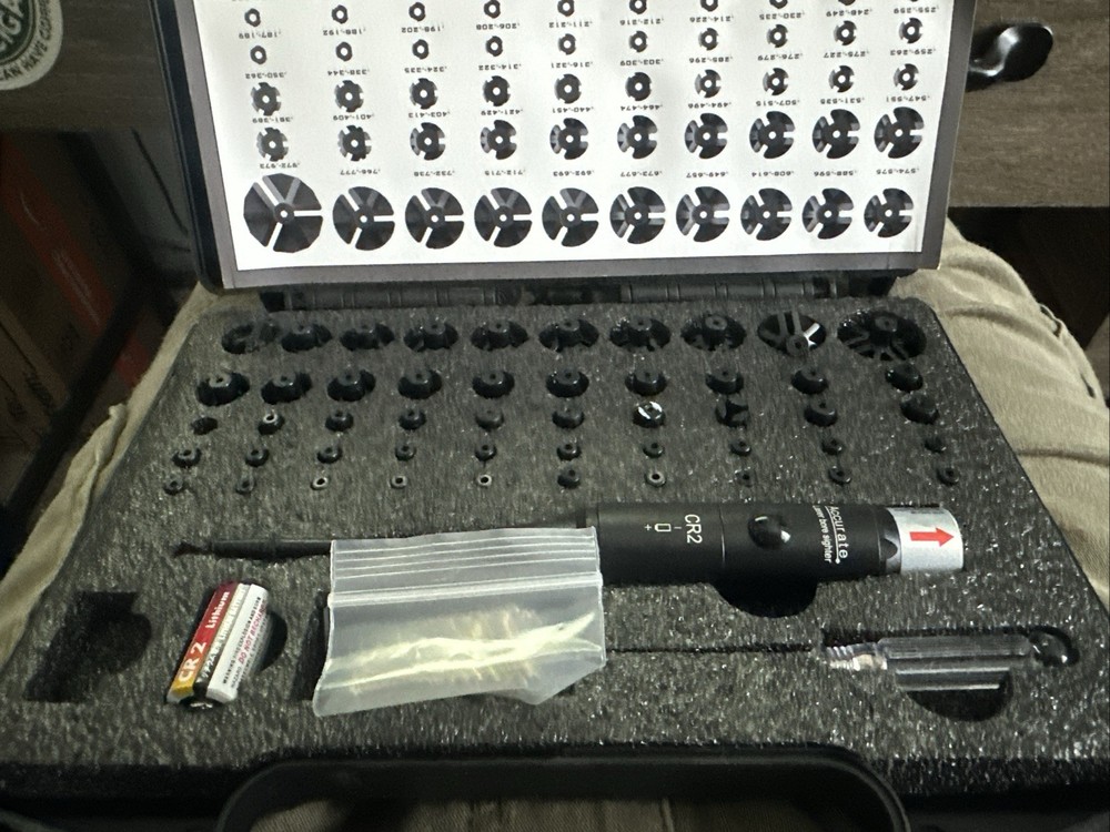 Owlshoot Laser Bore Sighter Kit fits .17-12GA