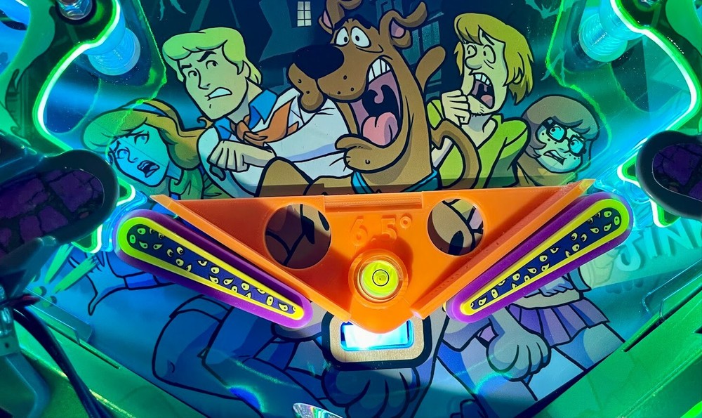 Pinball Level and Rebuild Tool- FLIPPER ALIGN PRO - SOLID STATE 6.5°- Blue