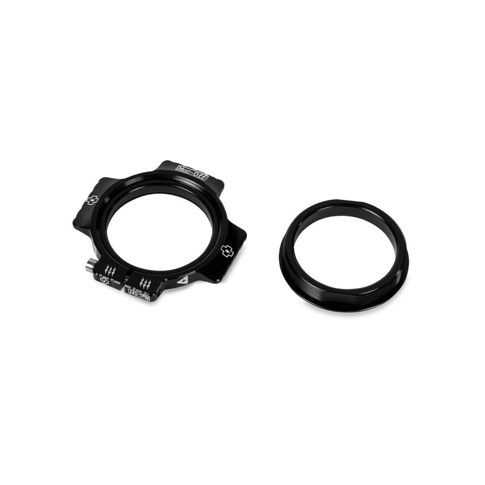 Muc-Off Crank Preload Ring, Black - Durable Bottom Bracket Adjuster for Bicyc...