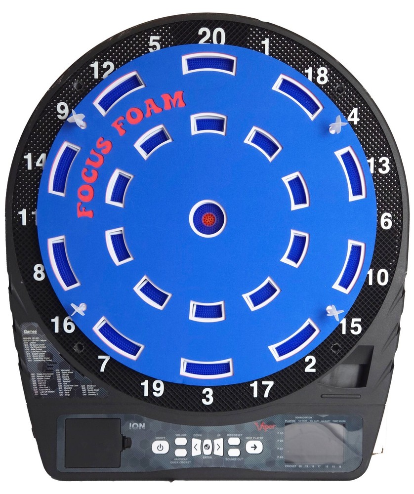 Focus Foam Soft Tip Doubles Triples Training Pad (15.5") Red White Blue