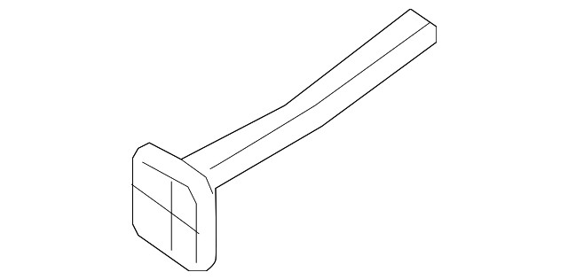 Genuine Ford Apron Panel Front Bracket F2GZ-8A082-D