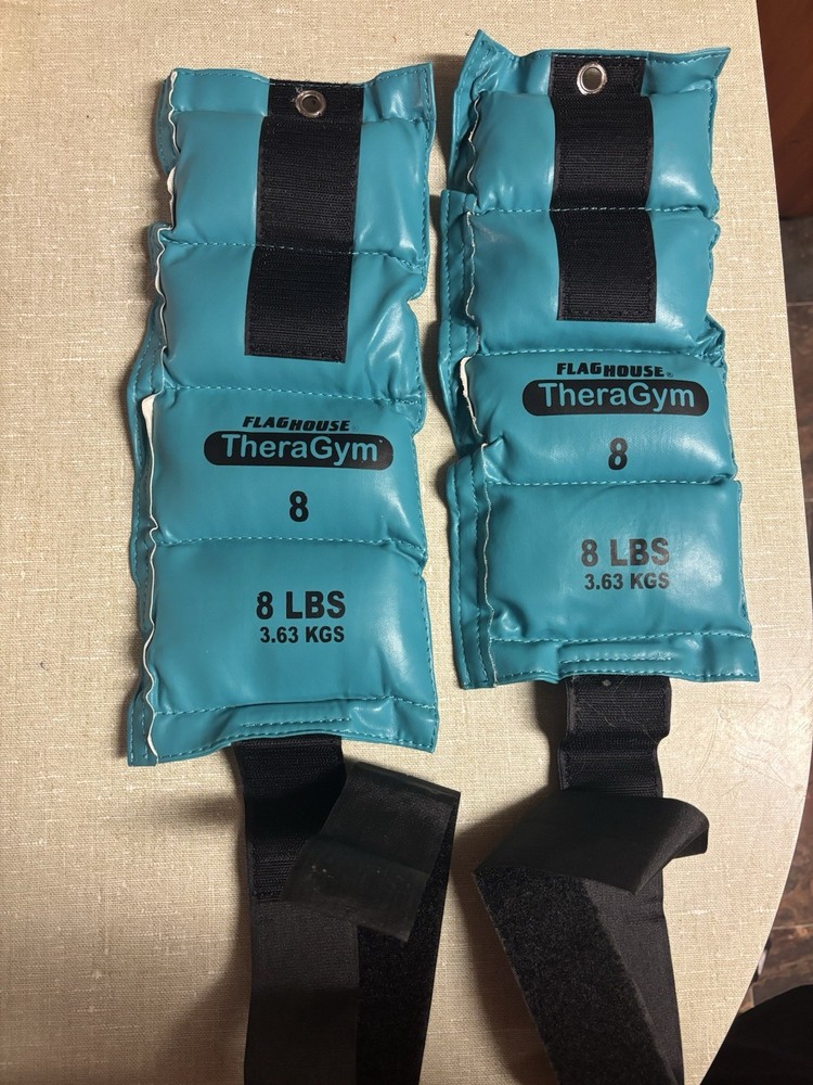 TheraGym Adjustable Ankle Weights 8lbs