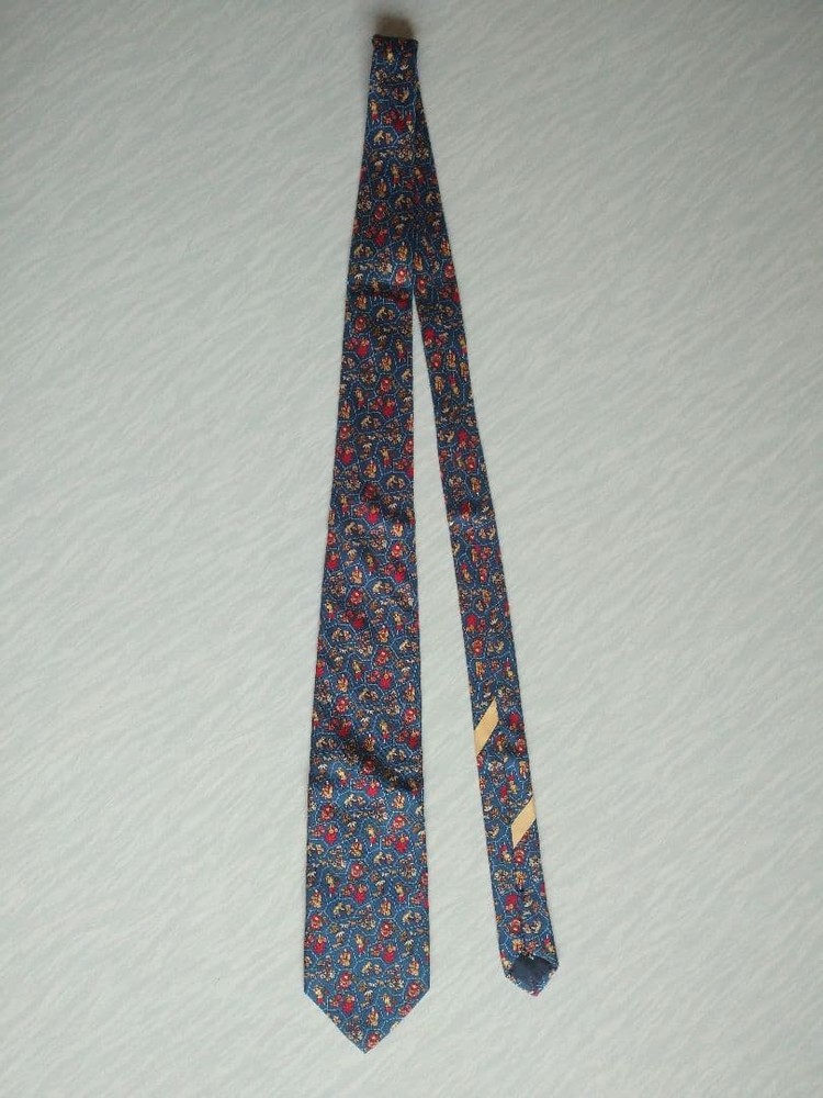 salvatore ferragamo silk tie