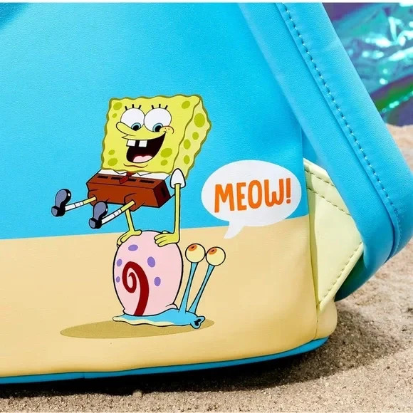 Loungefly Nickelodeon SpongeBob Squarepants Gary Cosplay Mini Backpack & Wallet