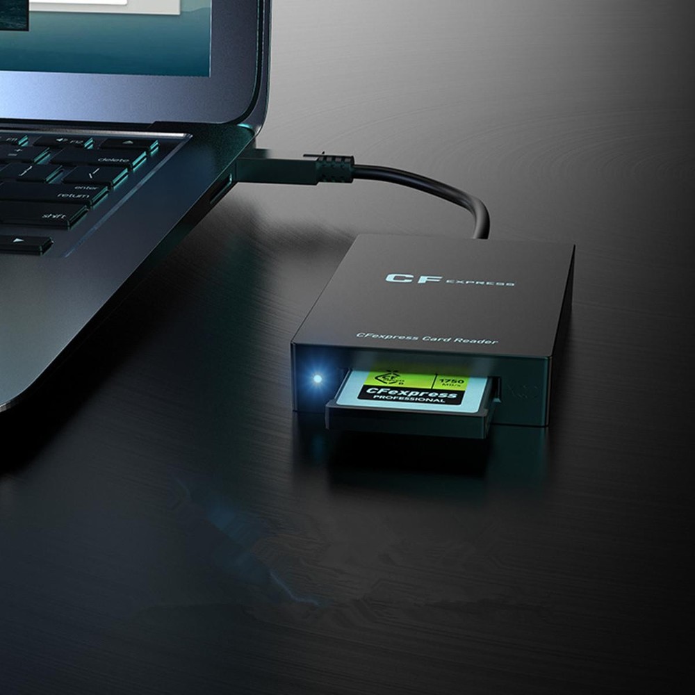 CF Express Type-B Card Reader Adapter USB3.1 Gen 2 Type C Port CF Express