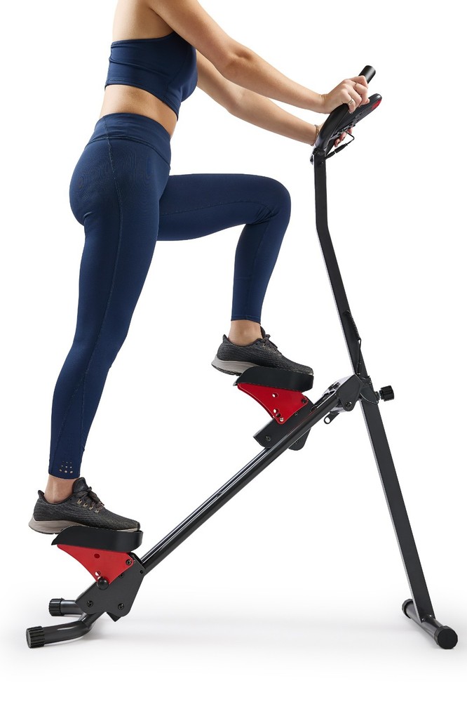 Smart Adjustable Step Stairs Climber Foldable Strength Core Home Workout 330 lbs