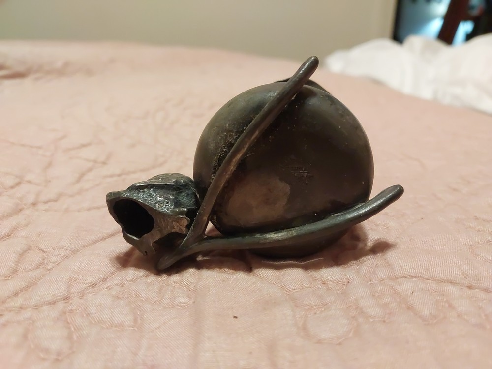 Vintage antique quadruple plate silverplate toothpick holder