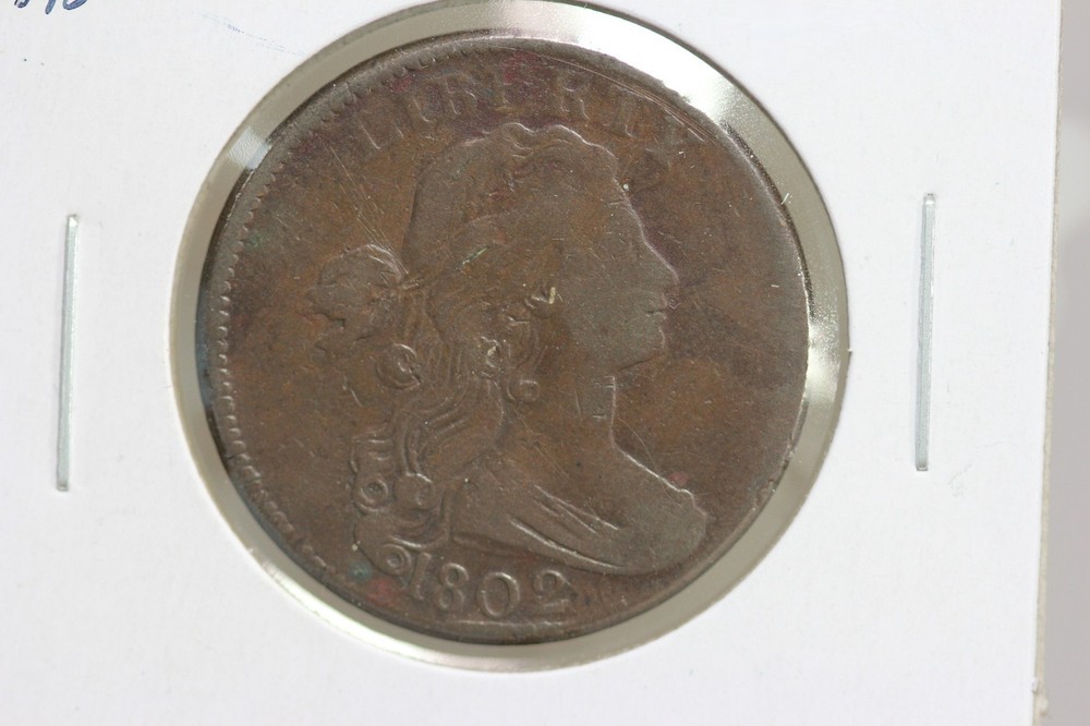 1802 Draped Bust Large Cent 50KY