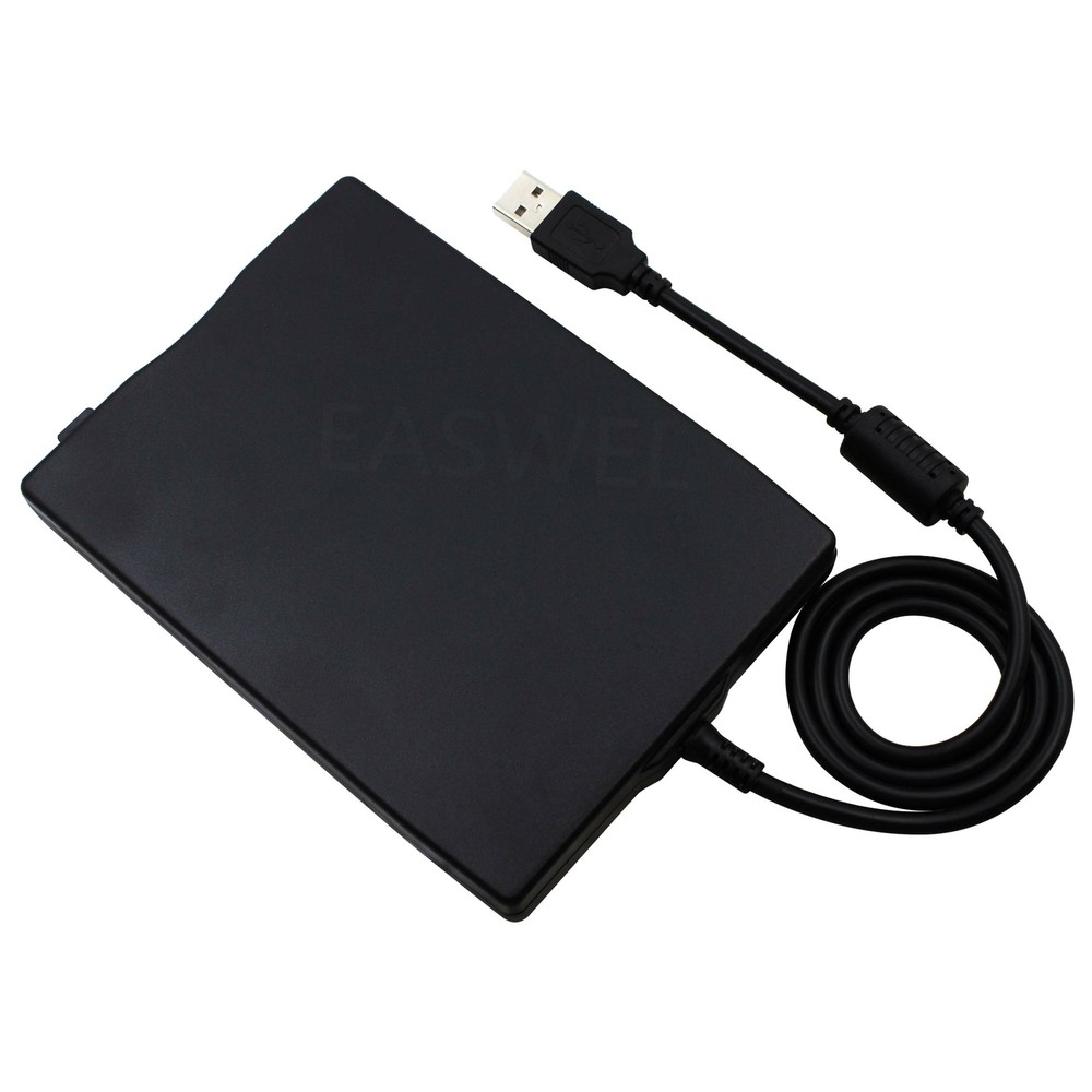 USB Portable 3.5" External Floppy Disk Drive 1.44Mb Data Storage For PC Laptop