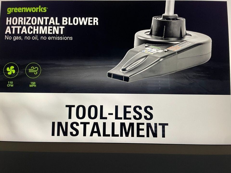 Greenworks Horizontal Blower Attachment for Greenworks Attachment Capable String