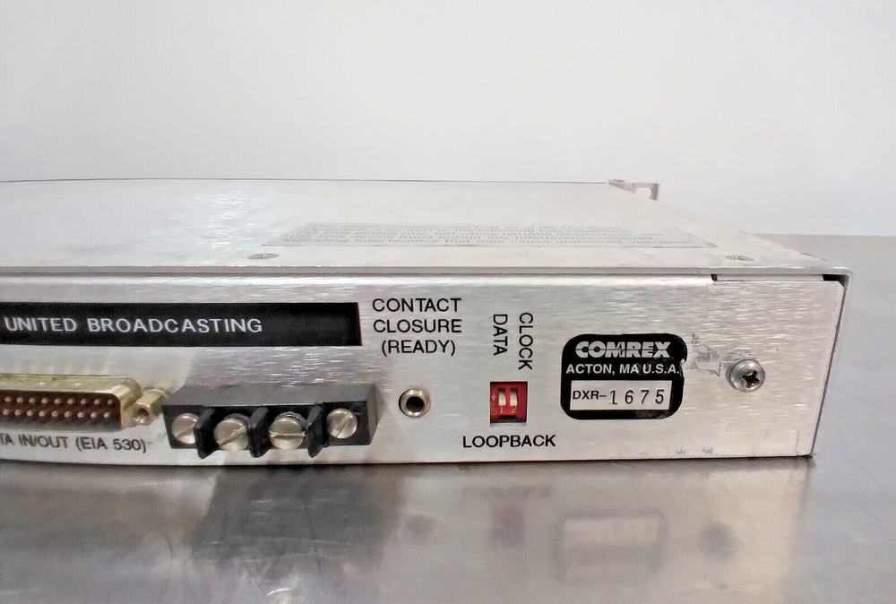 Comrex DXR.1, G722 Digital Audio Codec