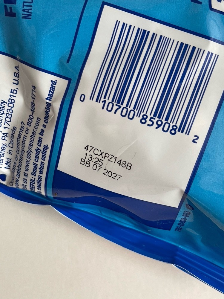 JOLLY RANCHER ZERO SUGAR Hard Candy Assorted Flavors BULK ONE POUND Free Ship