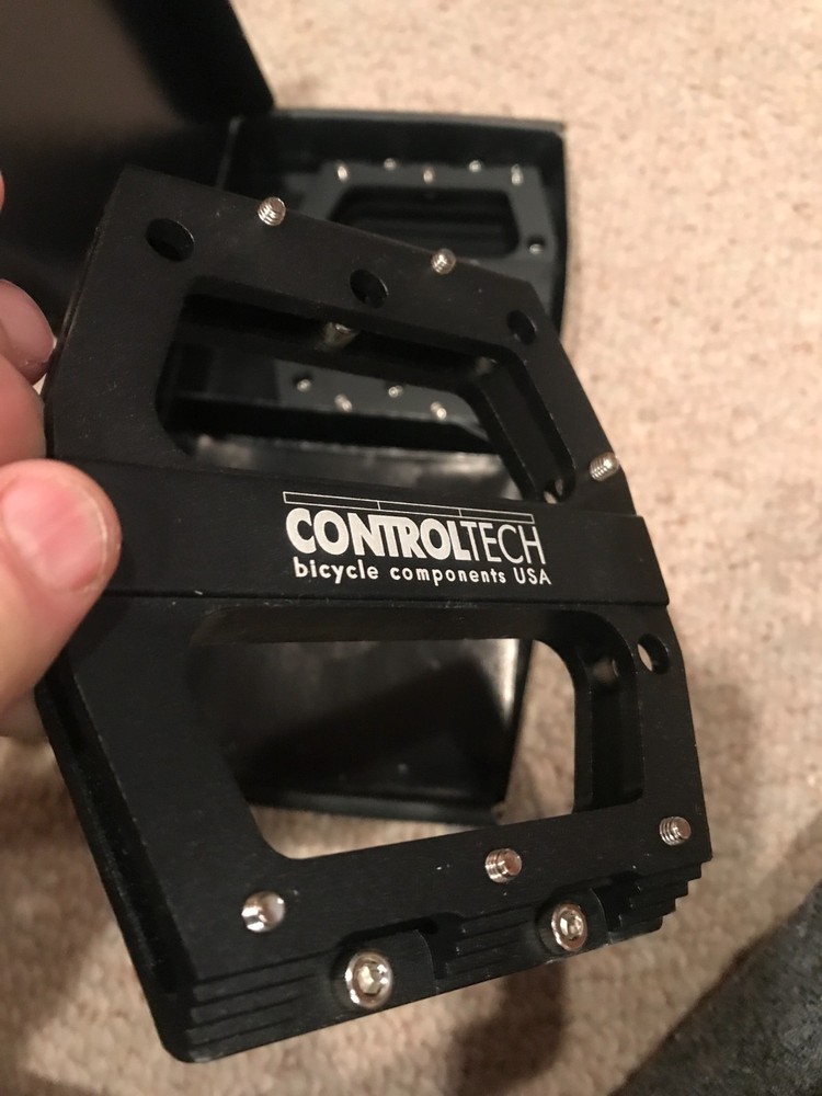 ControlTech BMX "Trail"pedals ChroMoly NIB
