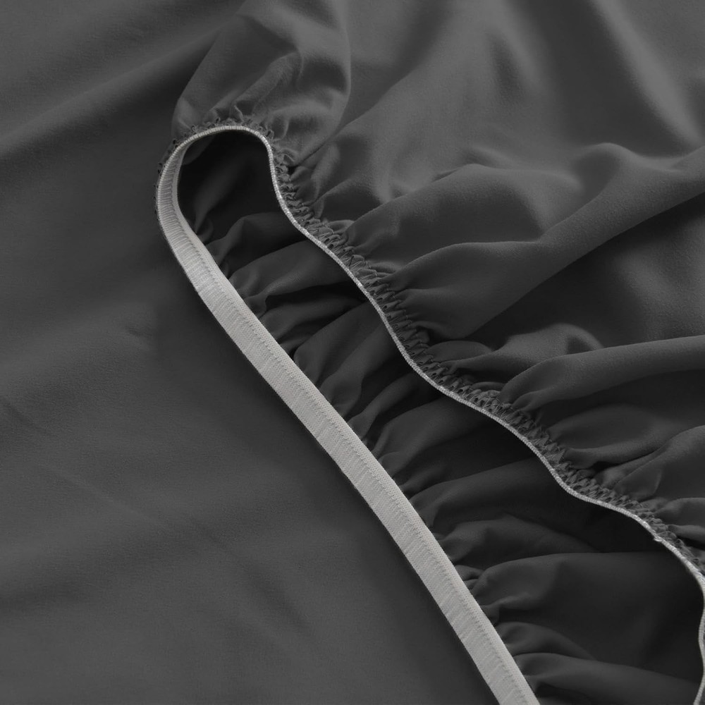 Split Top King Sheet Set for Adjustable Bed 4 Piece Bed Sheet Set Deep Pocket