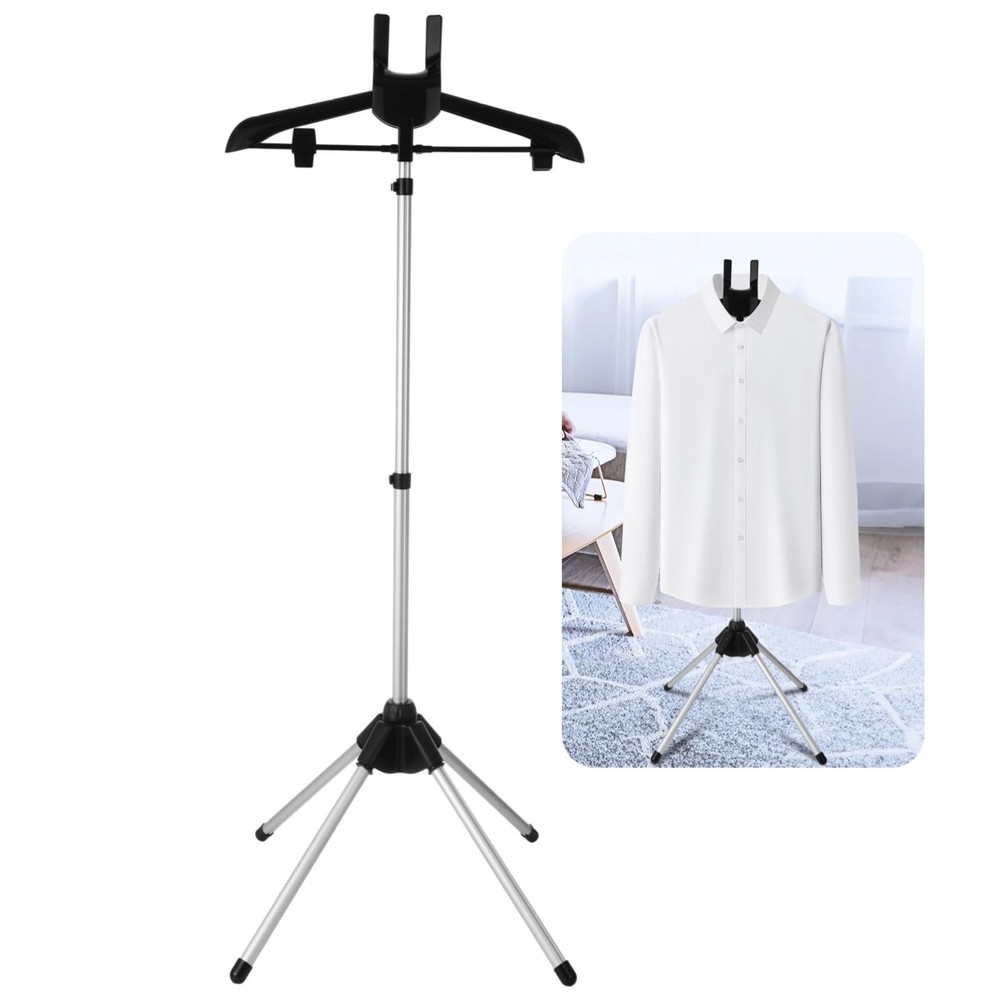 Foldable Garment & Clothes Drying Rack, Foldable Clothes Stand with Adjustabl...