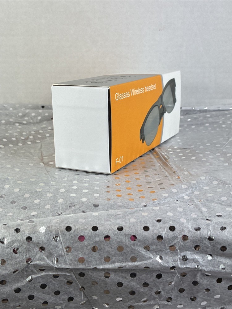 AI Intellegent Glasses Wireless Headset Bluetooth Model F-01