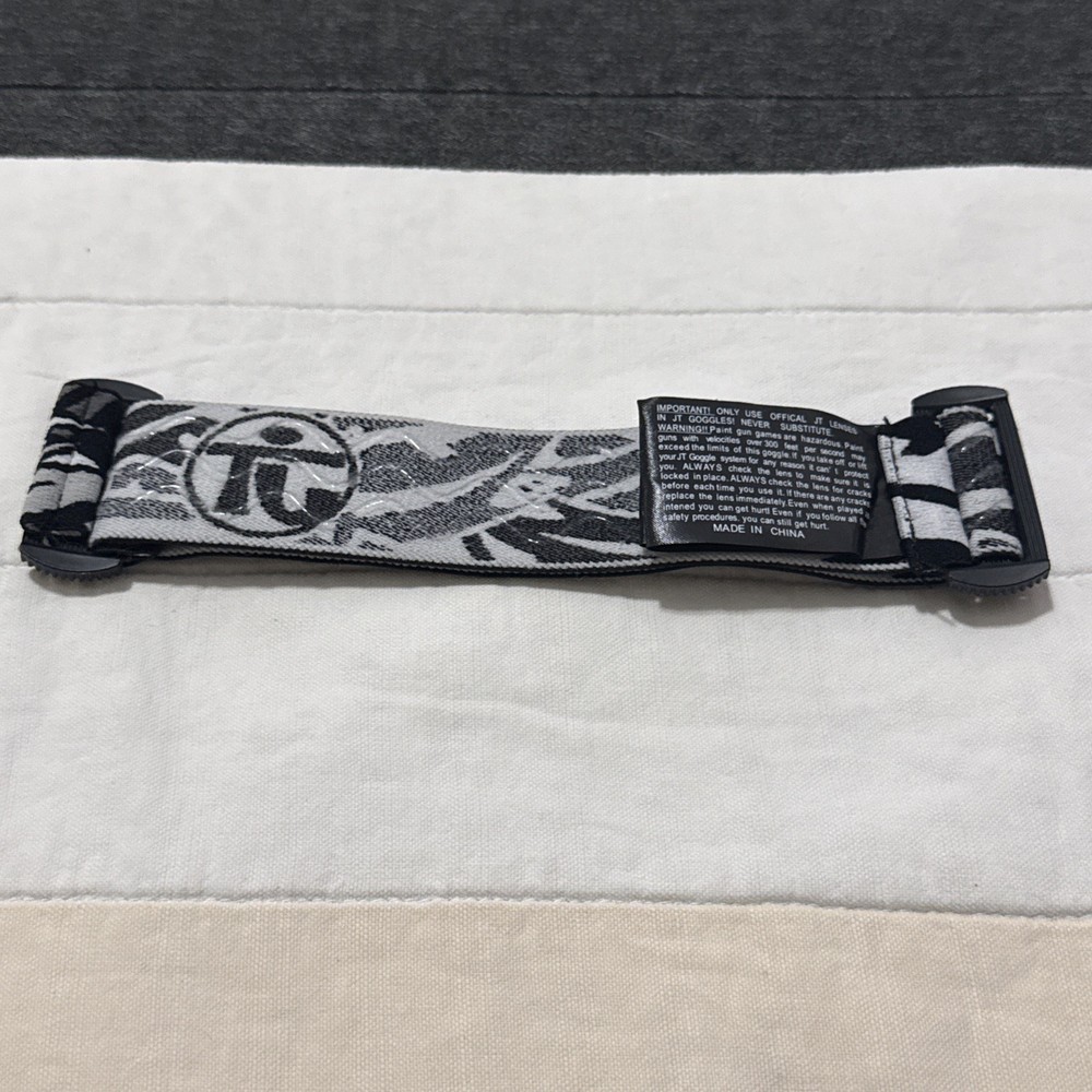 JT Paintball Goggle Strap - Proflex ICE Clear Woven Strap
