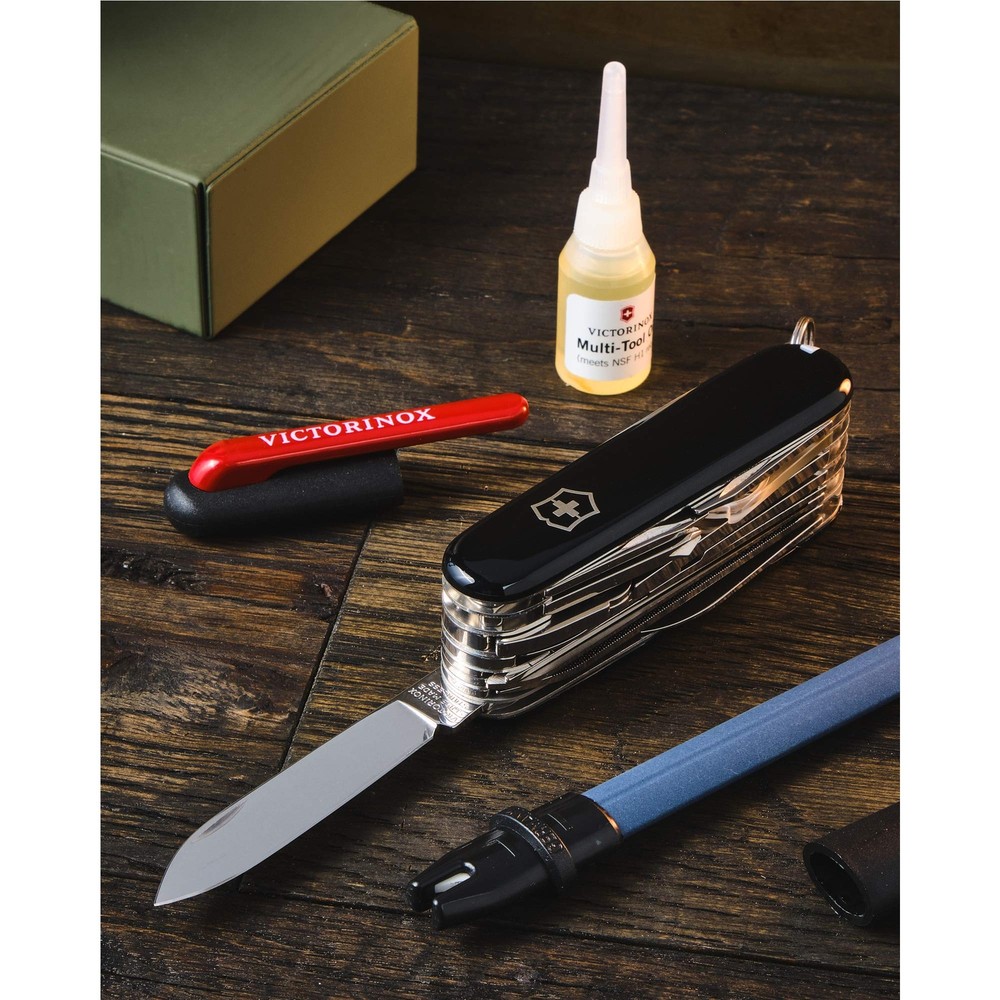 Portable Knife Sharpener Compact German Design with Honing Stone and Ceramic ...