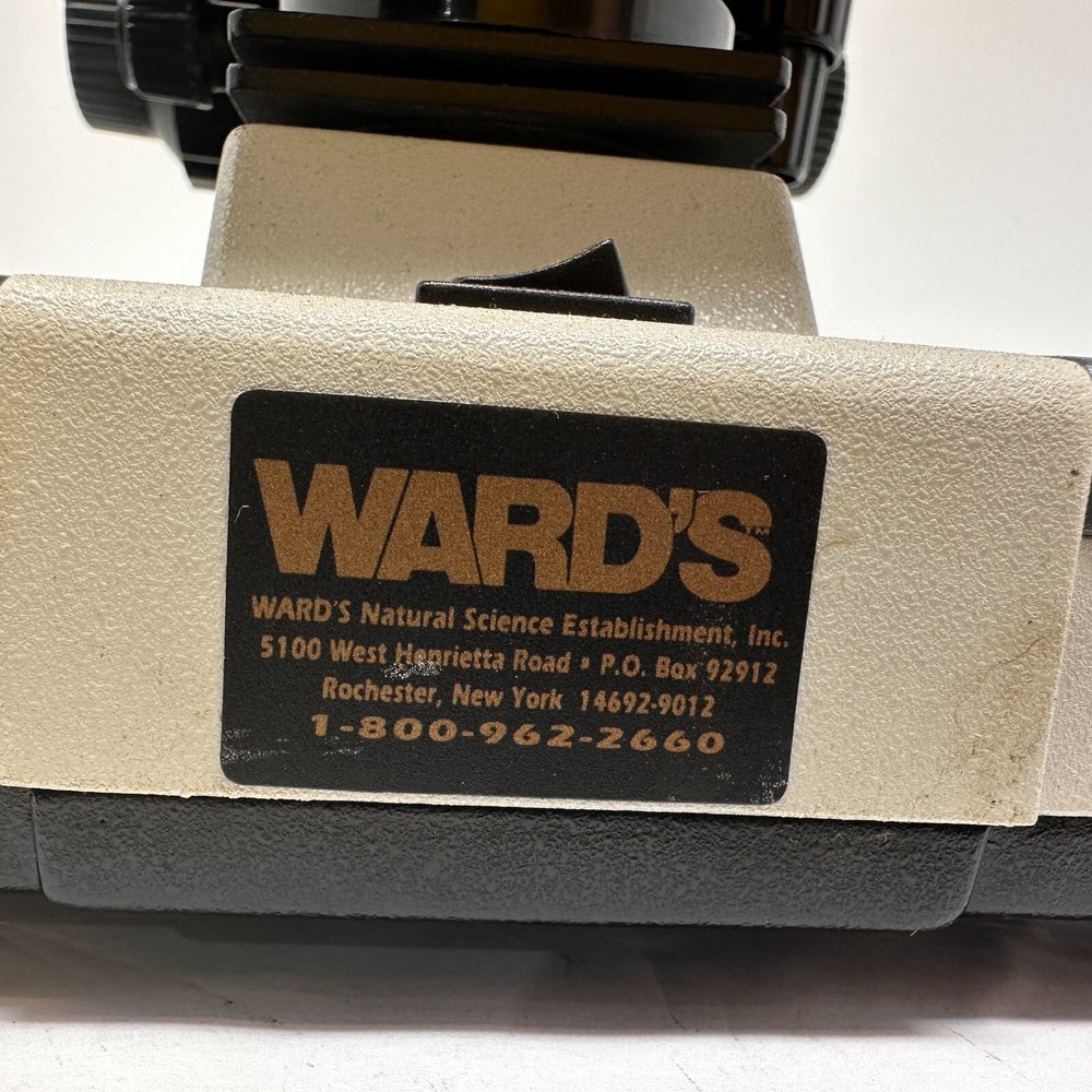 Ward’s Compound Student Microscope 4 Objectives Monocular 10X WF Eyepiece