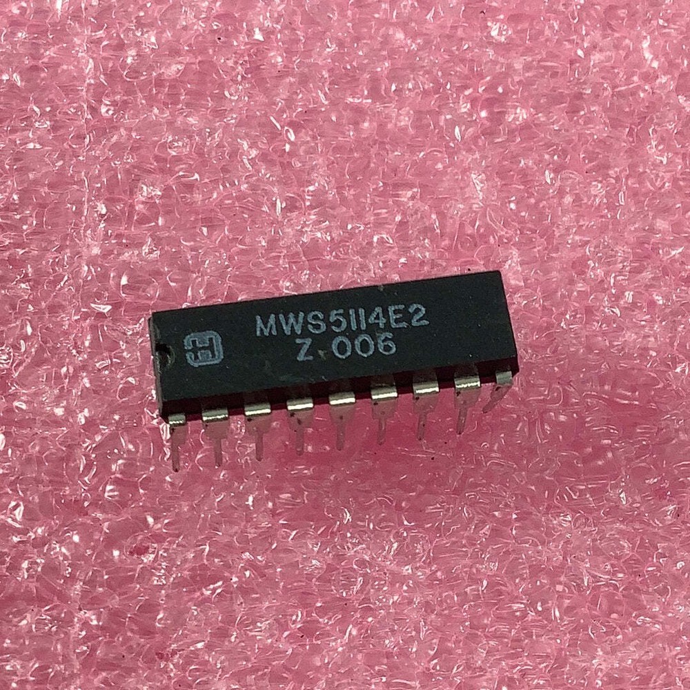 MWS5114E2-H - HARRIS - 1024-Word x 4-Bit LSI Static RAM