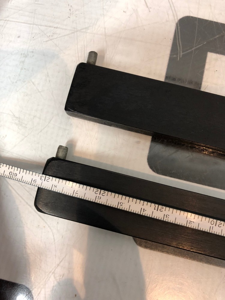 Midmark Ritter 75 Evolution 119 Accessory Side Rails for the Arm Rest Black