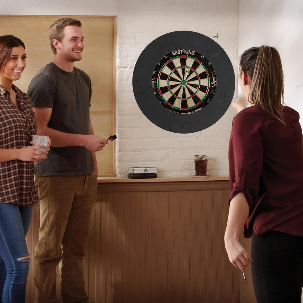 Black EVA Dartboard Protective Ring 45cm Inner Diameter Removable