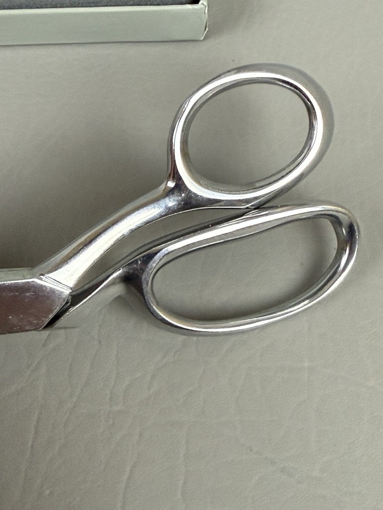 Gingher Germany Chrome Knife-Edge Dressmaker's 8" Shears Scissors & Sheath