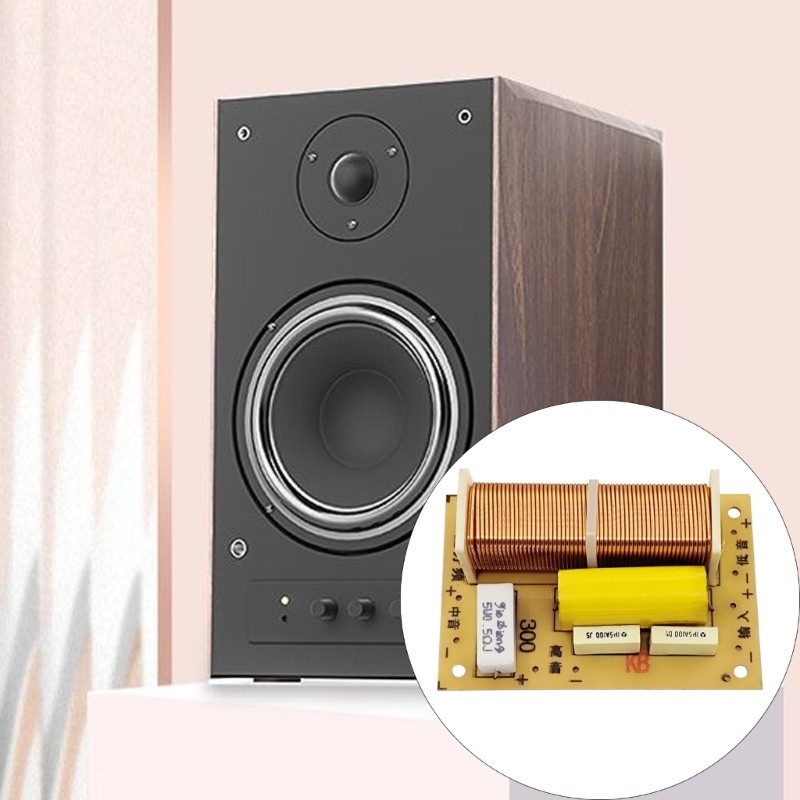 Precise Engineered 3Way Speaker Crossover With Low Loss Design Frequency Divider