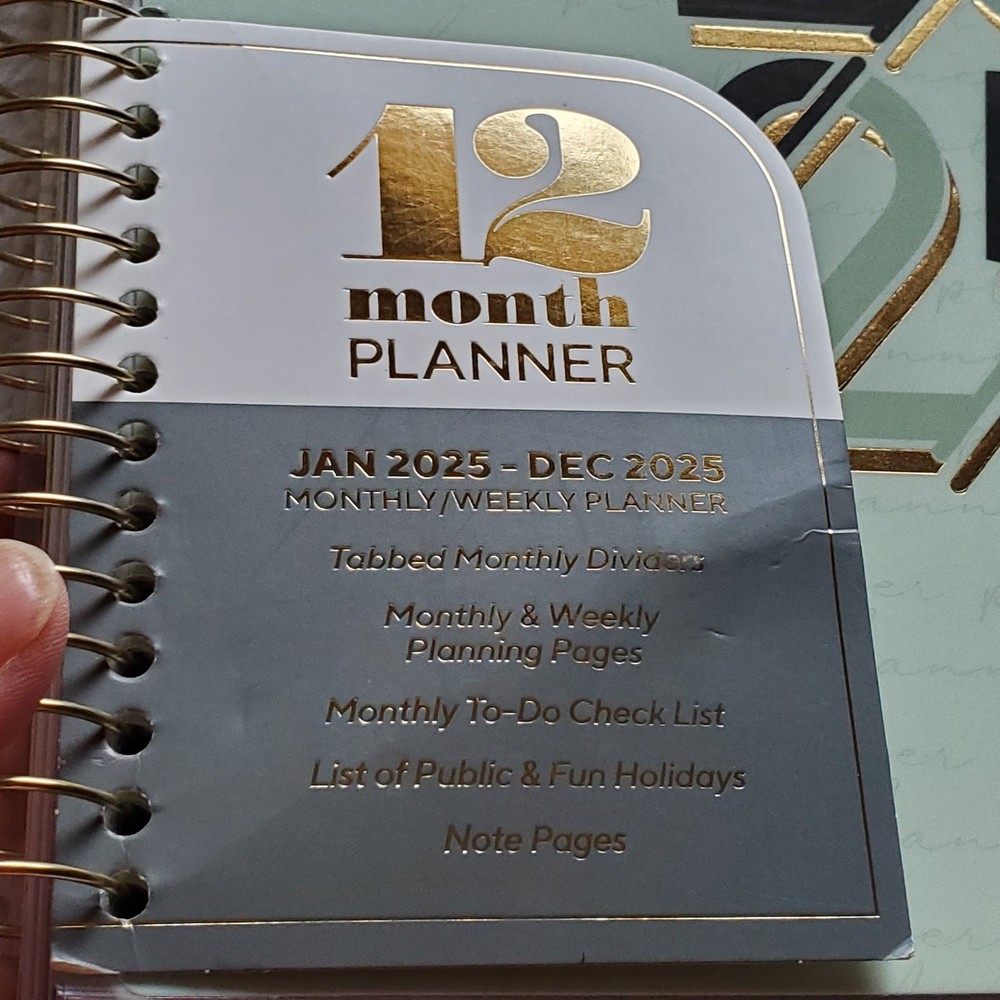 The Creative Expert 12 Month Dated Planner Read Description