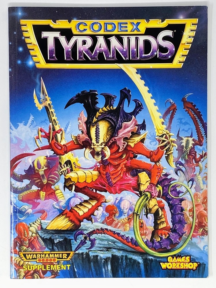 Games Workshop Warhammer 40K 2nd Edition Codex: Tyranids (1995) Poor+ Loose Page