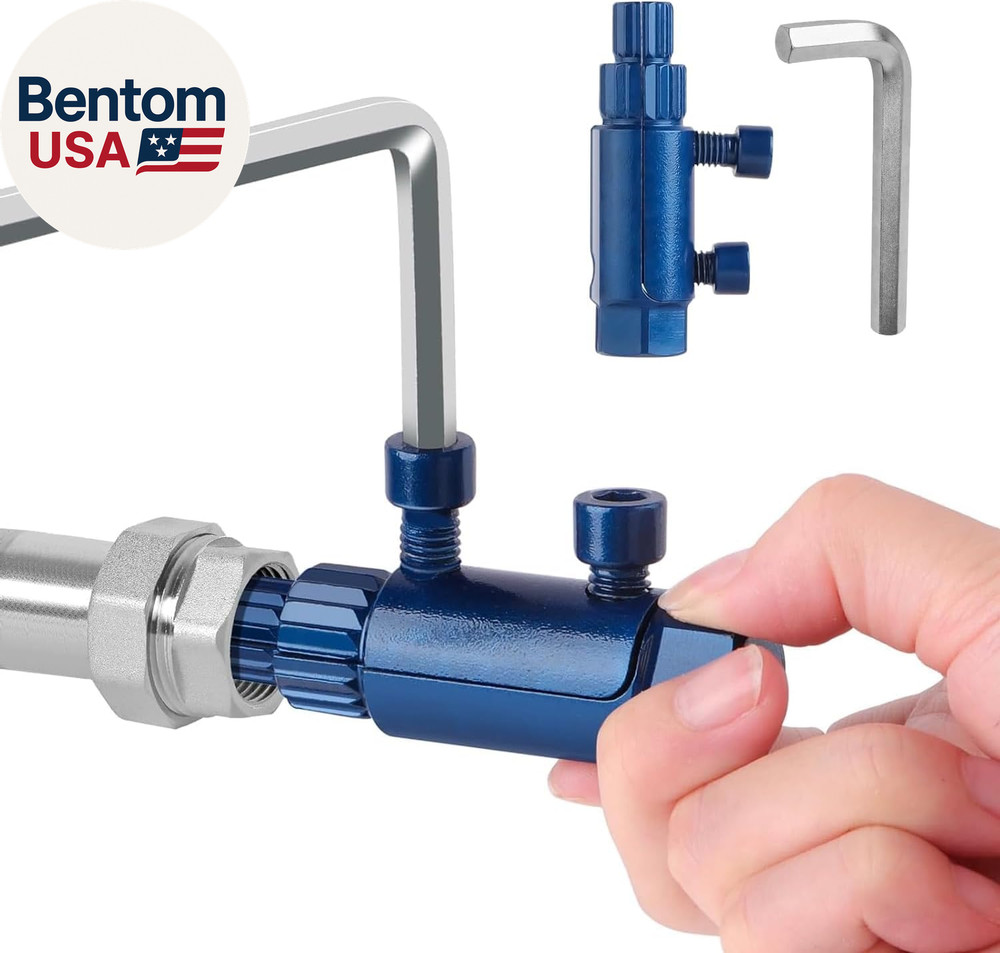 Broken Pipe Extractor Tool, Screw Extractor Set for Pipe Wrench, Faucet Removal
