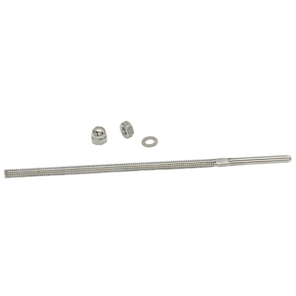 50 PC 3/16'' Stainless Steel Cable Railing Swage Threaded Stud End Fitting