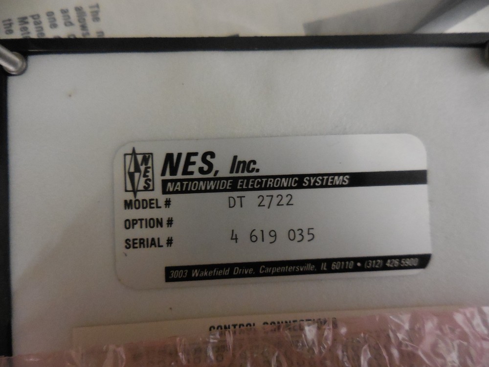 NES DC Meter Model DT2722