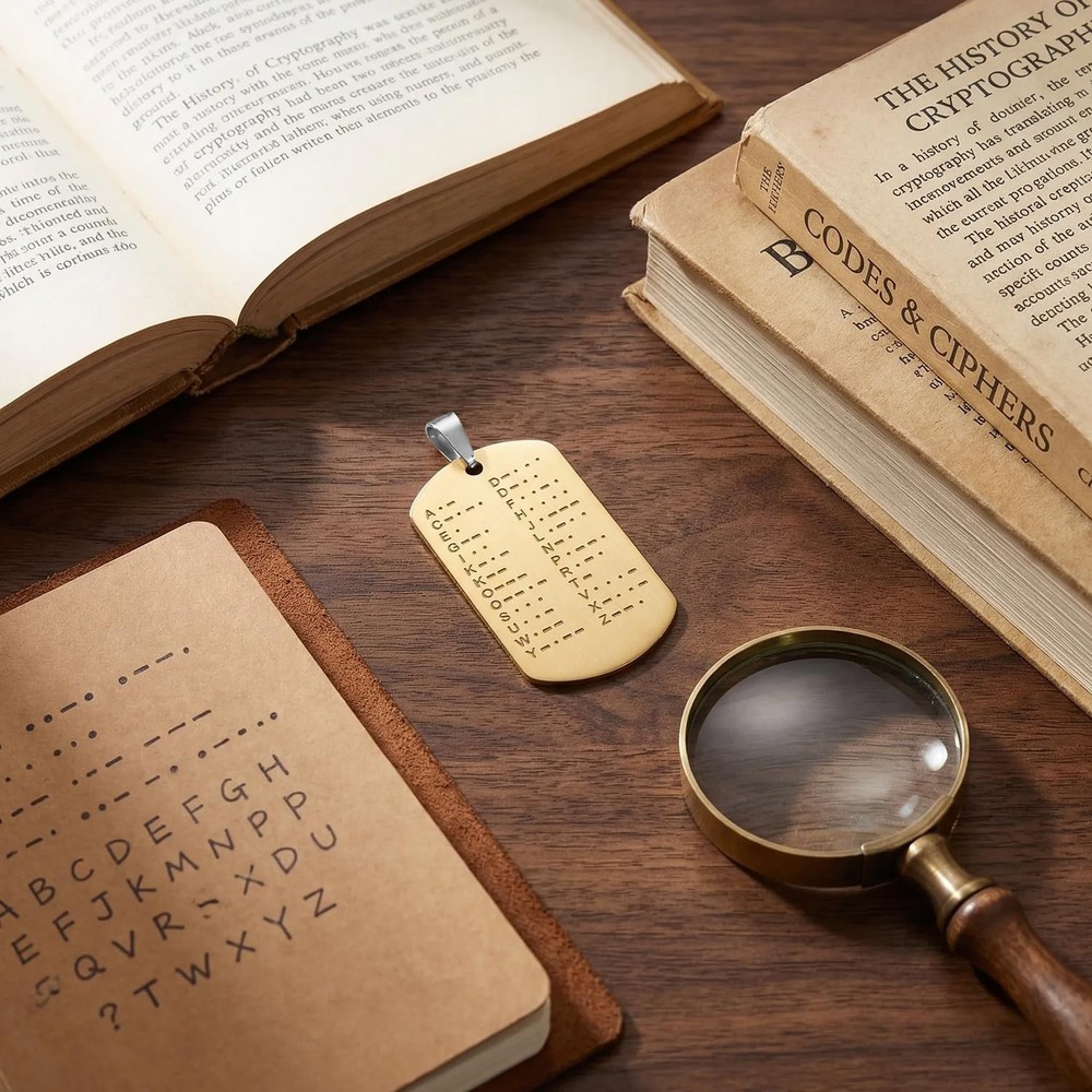 CW Morse Code Commemorative Chips, 1 PCS Morse Code Chip Explore The Learn in...