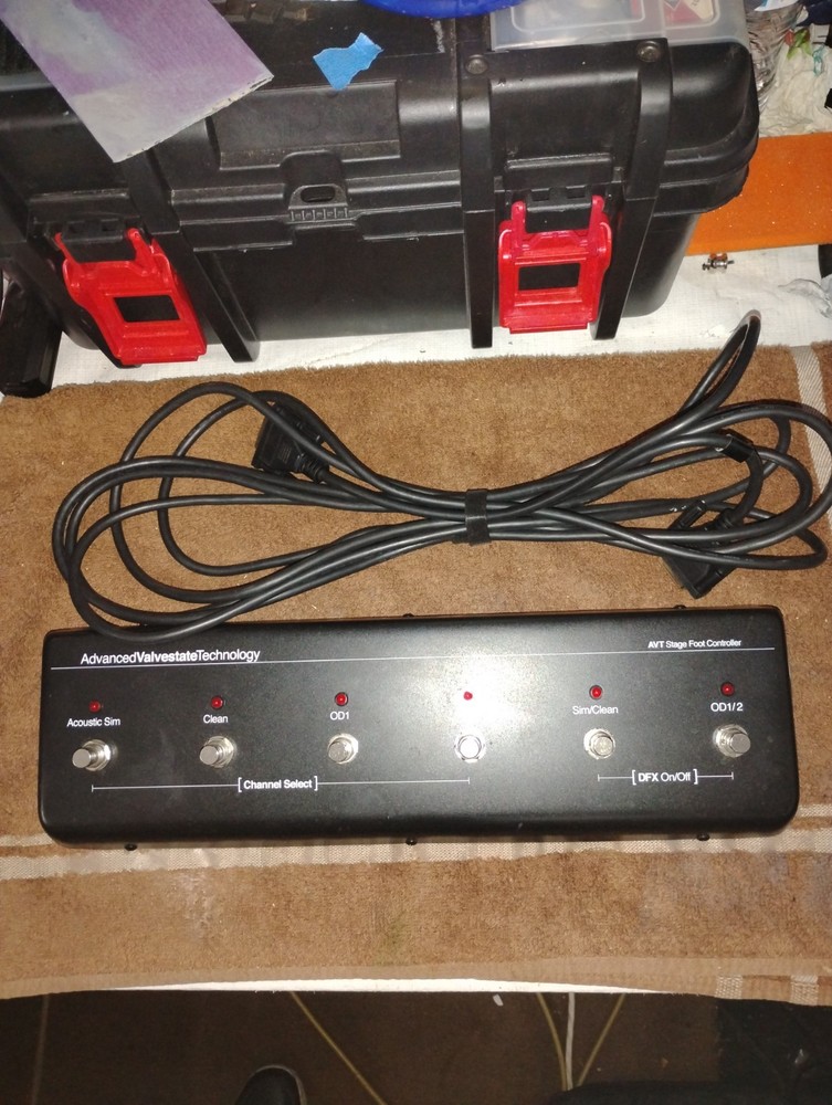 Marshall Valvestate 2000 6-Way AVT Stage Foot Controller With Cable