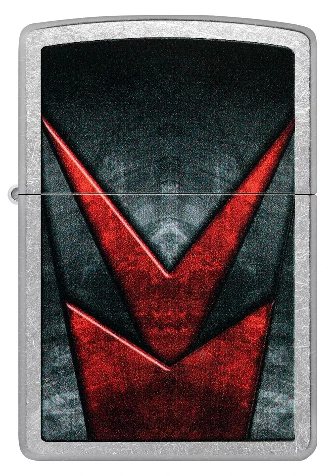 Zippo Metallic Pattern Design Street Chrome 46163