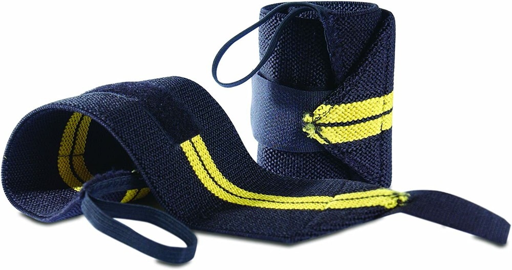 CAP Barbell Wrist Wrap with Thumb Loop, Pair