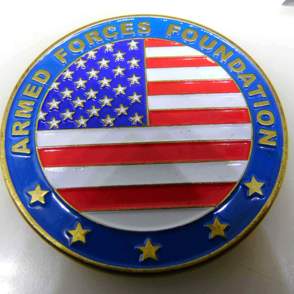 ARMED FORCES FOUNDATION CHALLENGE COIN