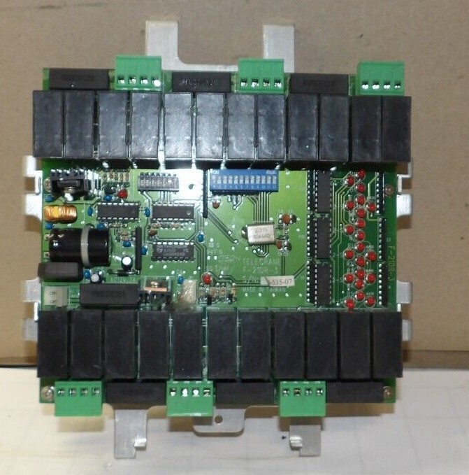 NEW TELECRANE F-21DR-3 DECODER RELAY / CONTROL BOARD
