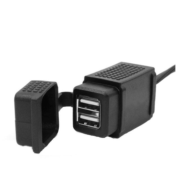 Electrical accessories USB socket DC 12 - 24V; DC 5V - 3.1A