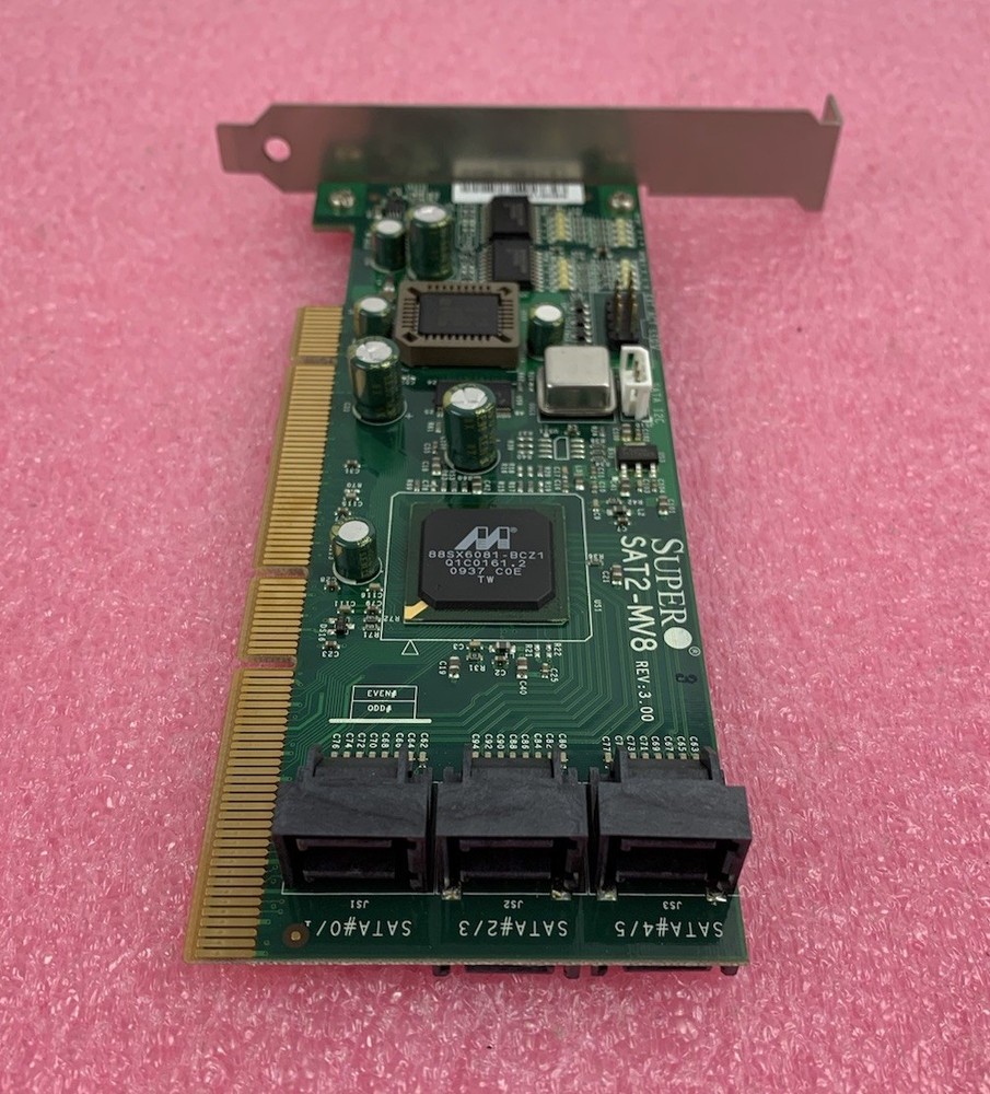 Supermicro SAT2-MV8 Rev: 3 SATA Controller