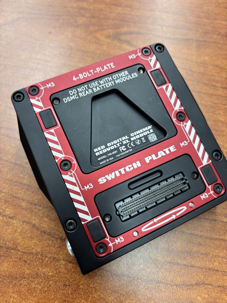 Red Volt XL Switch Plate PRE OWNED GREAT