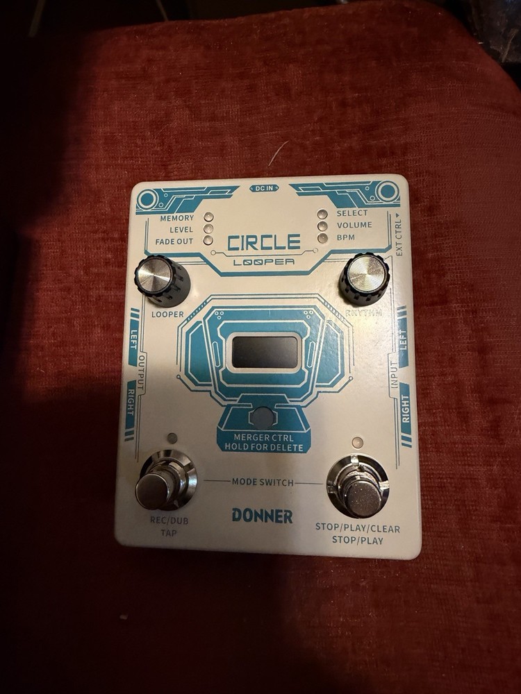 Donner Circle Looper Pedal