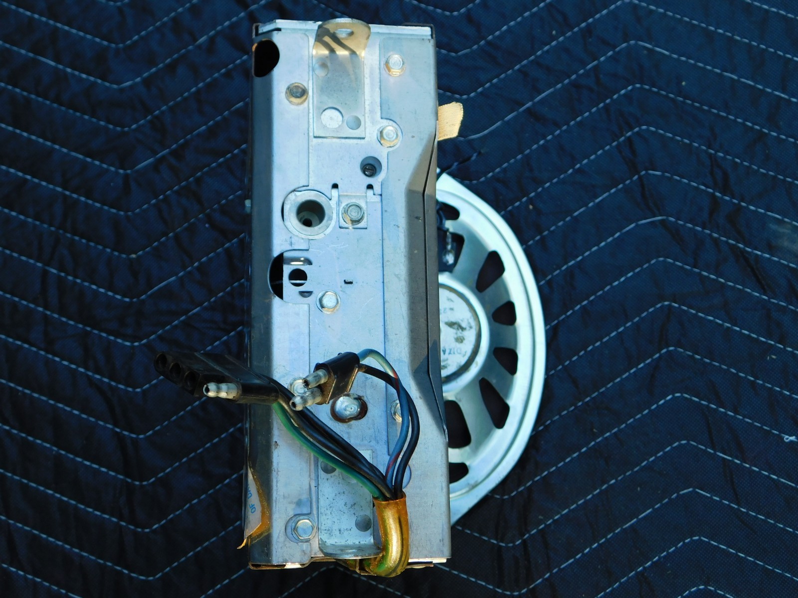 1965 FORD THUNDERBIRD OEM AM-FM RADIO KNOBS BEZEL SPEAKER