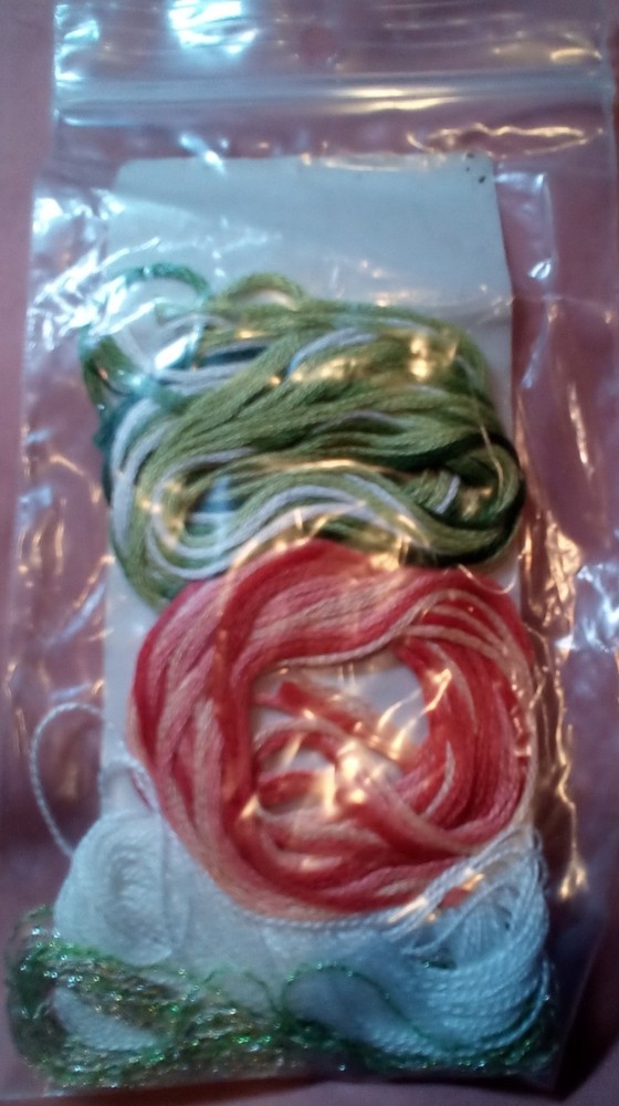 The Victoria Sampler August Bell pull Accessory Thread Pack