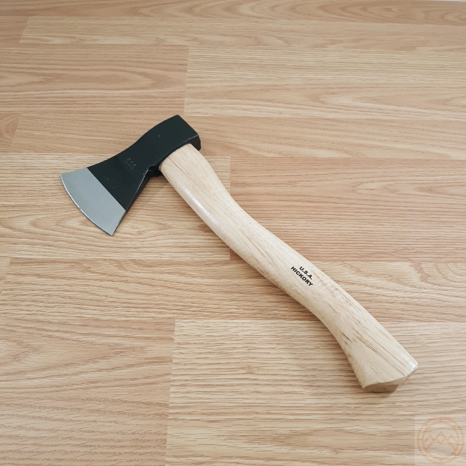 Prandi German Style Hatchet w/ 3.75" Carbon-Steel Head Cutting Edge Hickory 306B