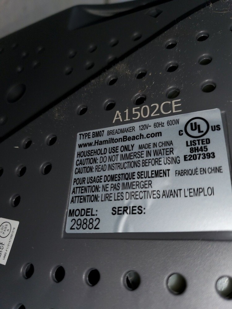 Belt for Hamilton Beach Bread Maker Machine Models 29881 29882 29882C