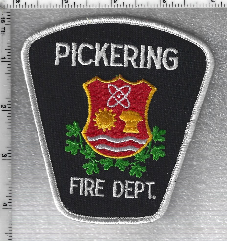 Pickering Fire Department - Ontario, Canada Shoulder Patch