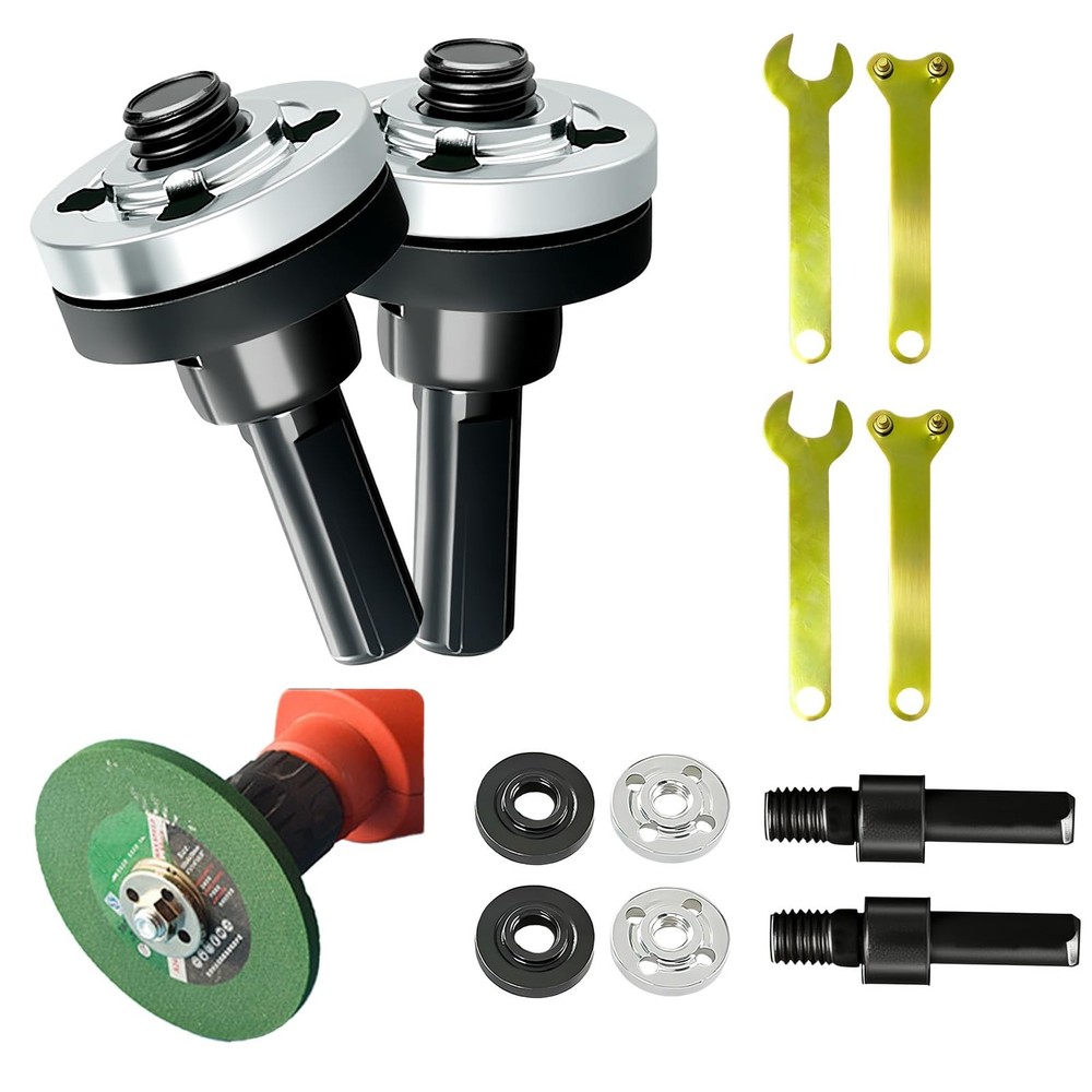 2Set Electric Drill Angle Grinder Connecting Rod Set, 10mm Conversion Angle G...